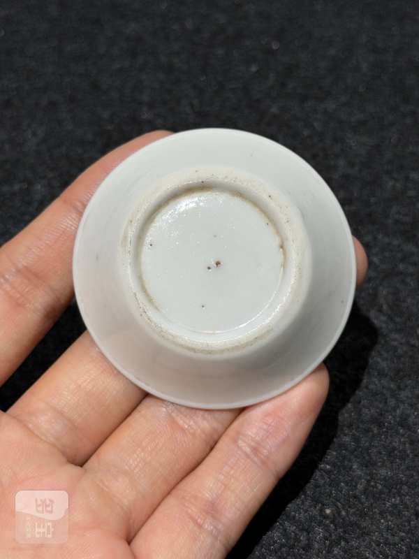 清雍正 粉彩折枝花卉纹马蹄杯一组十只 - 图43